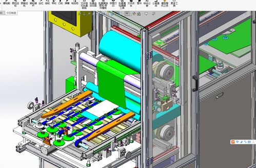 基于SolidWorks2017的自動(dòng)覆膜設(shè)備設(shè)計(jì) 含3D模型與BOM清單